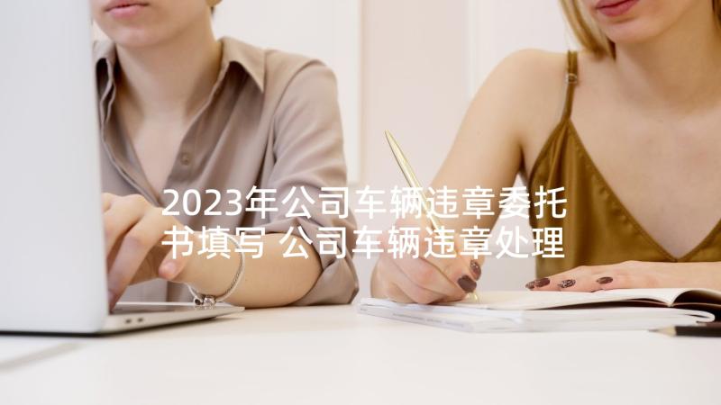 2023年公司车辆违章委托书填写 公司车辆违章处理委托书(通用5篇)