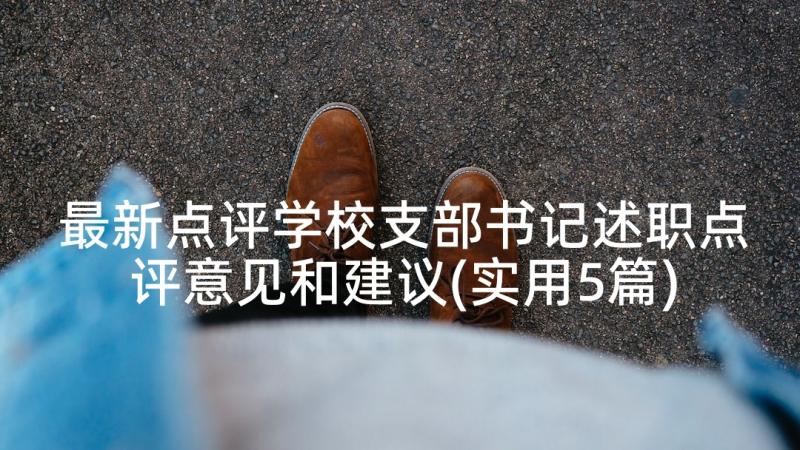 最新点评学校支部书记述职点评意见和建议(实用5篇)