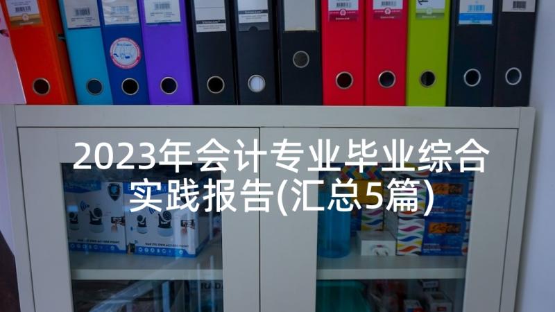 2023年会计专业毕业综合实践报告(汇总5篇)