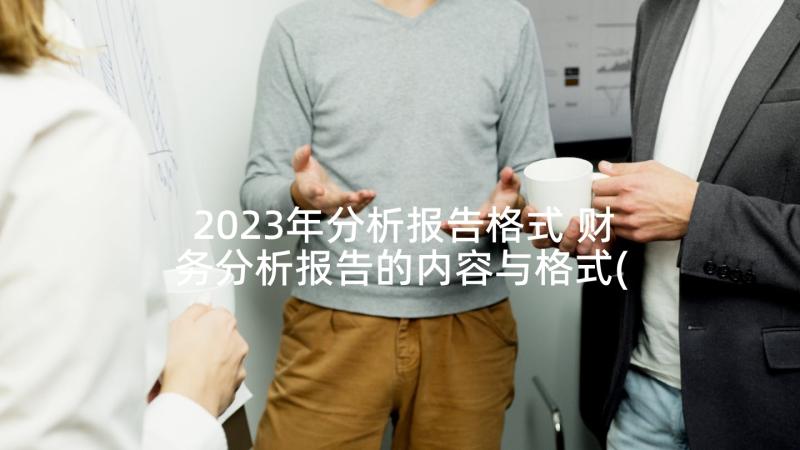 2023年分析报告格式 财务分析报告的内容与格式(优质5篇)