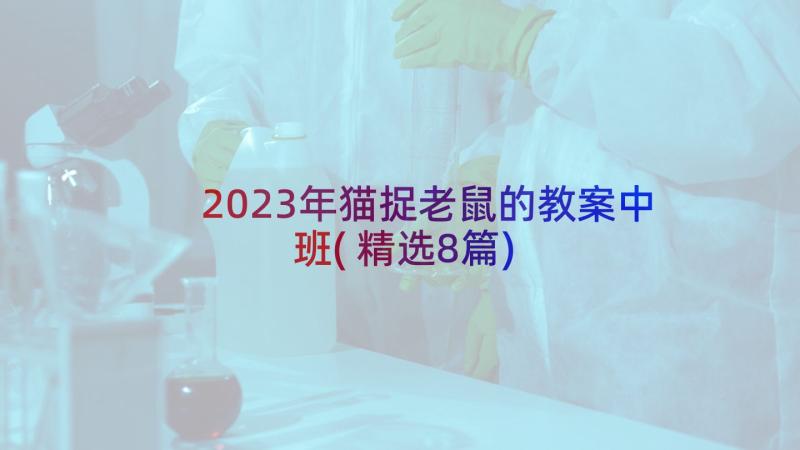 2023年猫捉老鼠的教案中班(精选8篇)