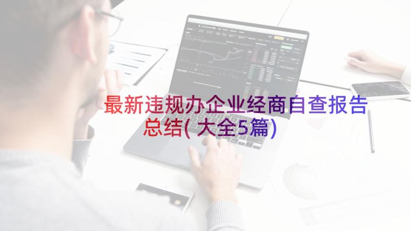 最新违规办企业经商自查报告总结(大全5篇)