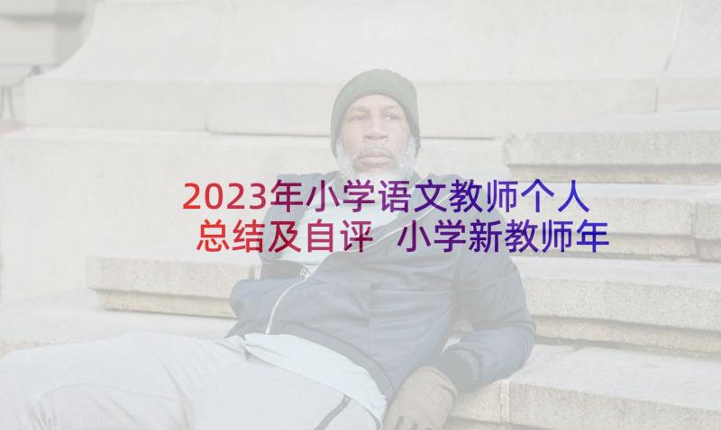 2023年小学语文教师个人总结及自评 小学新教师年度考核个人总结(优秀5篇)