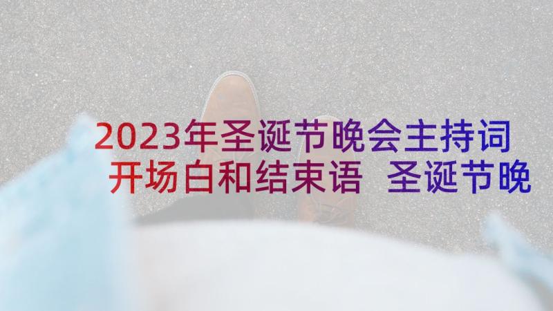 2023年圣诞节晚会主持词开场白和结束语 圣诞节晚会主持词开场白(优秀5篇)