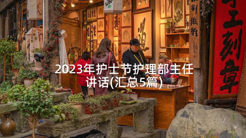 2023年护士节护理部主任讲话(汇总5篇)