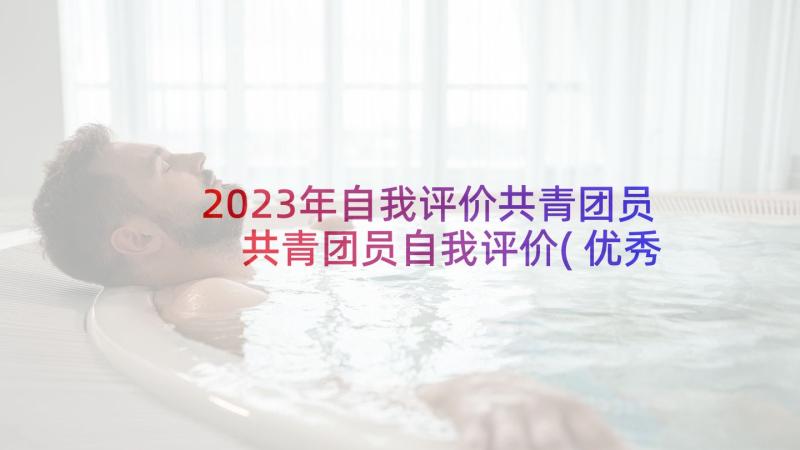 2023年自我评价共青团员 共青团员自我评价(优秀9篇)