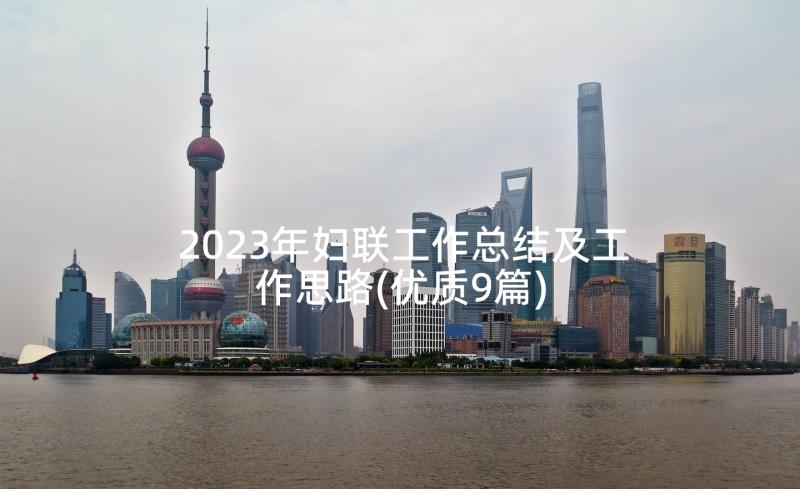 2023年妇联工作总结及工作思路(优质9篇)