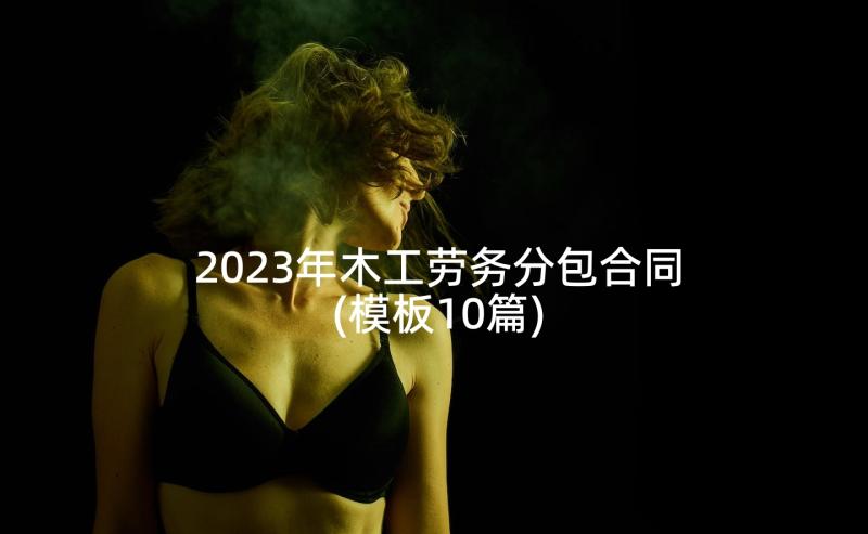 2023年木工劳务分包合同(模板10篇)