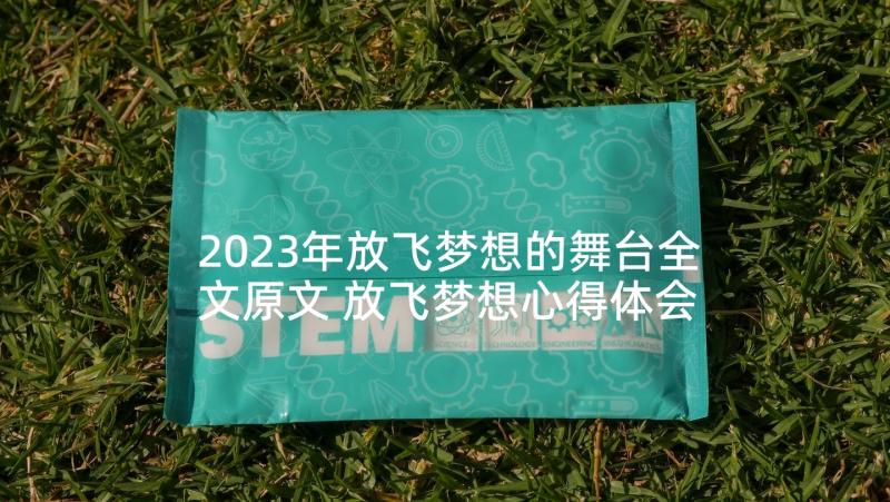 2023年放飞梦想的舞台全文原文 放飞梦想心得体会(汇总9篇)