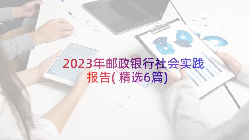 2023年邮政银行社会实践报告(精选6篇)