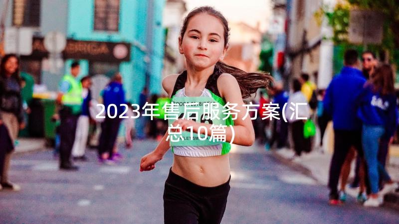 2023年售后服务方案(汇总10篇)