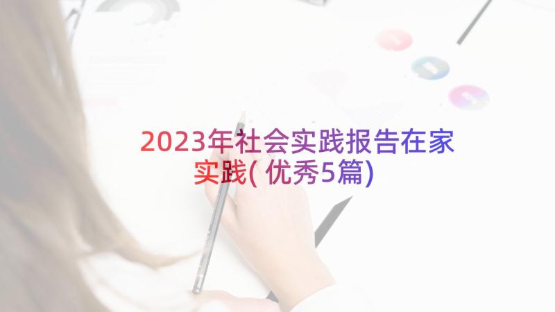 2023年社会实践报告在家实践(优秀5篇)