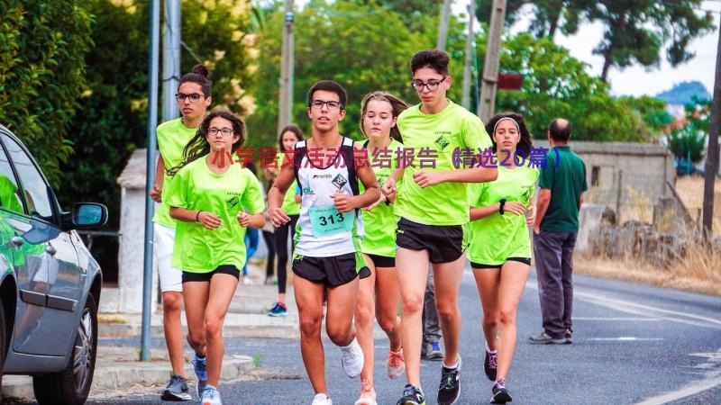 小学语文活动总结报告（精选20篇）