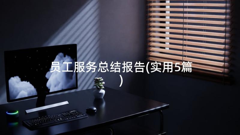 员工服务总结报告(实用5篇)