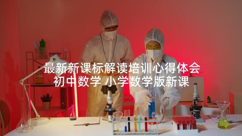 最新新课标解读培训心得体会初中数学 小学数学版新课标解读培训的心得体会(精选5篇)