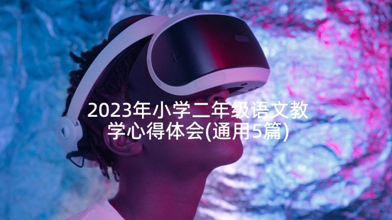 2023年小学二年级语文教学心得体会(通用5篇)