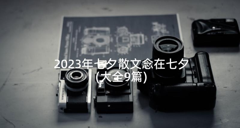 2023年七夕散文念在七夕(大全9篇)