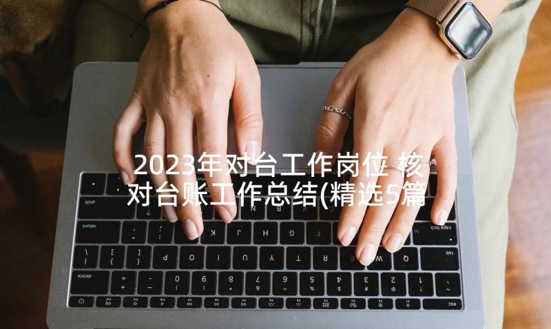 2023年对台工作岗位 核对台账工作总结(精选5篇)