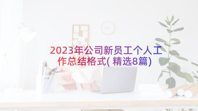 2023年公司新员工个人工作总结格式(精选8篇)