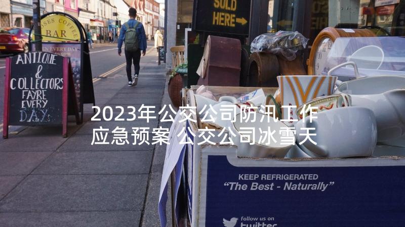 2023年公交公司防汛工作应急预案 公交公司冰雪天气应急预案(大全5篇)