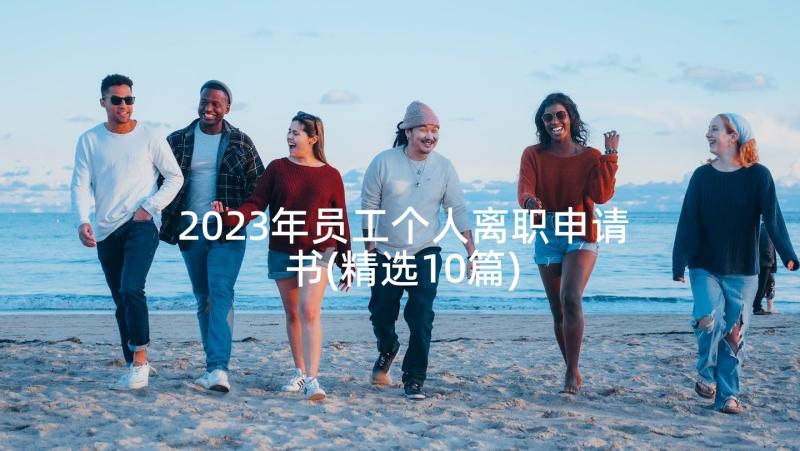 2023年员工个人离职申请书(精选10篇)