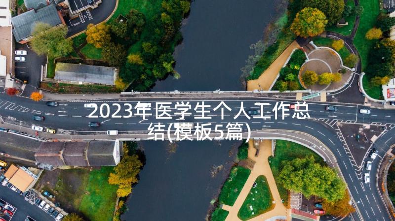 2023年医学生个人工作总结(模板5篇)