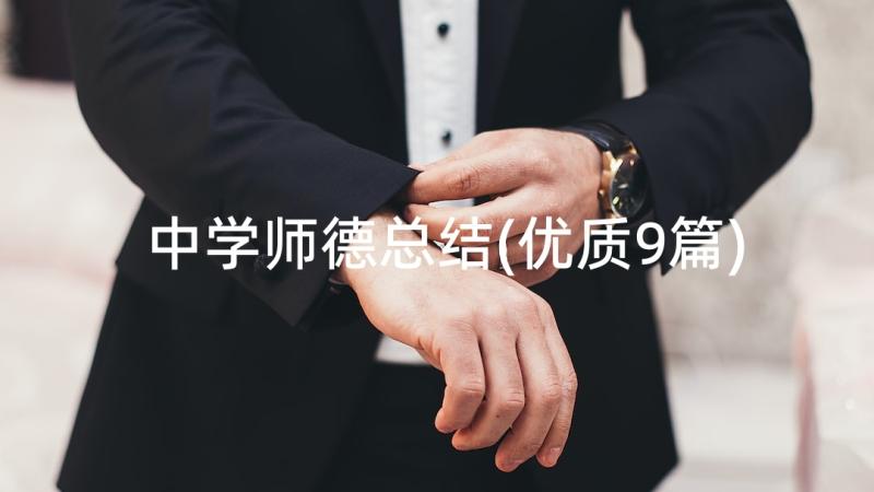 中学师德总结(优质9篇)