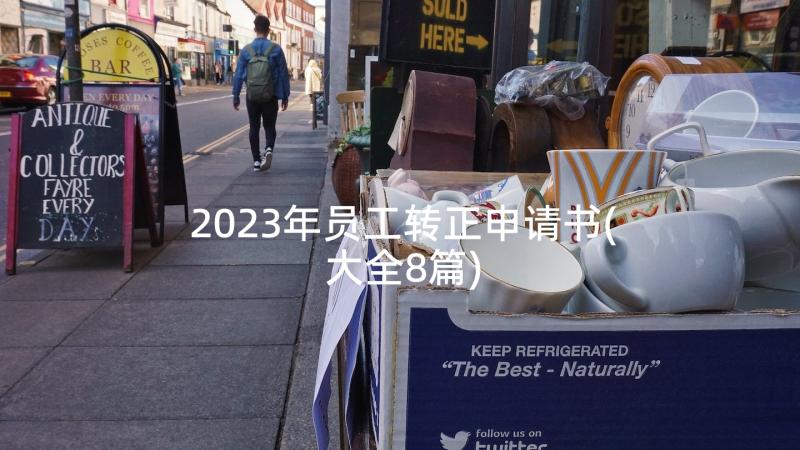 2023年员工转正申请书(大全8篇)