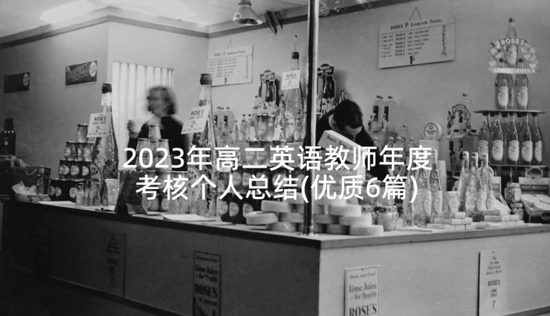 2023年高二英语教师年度考核个人总结(优质6篇)