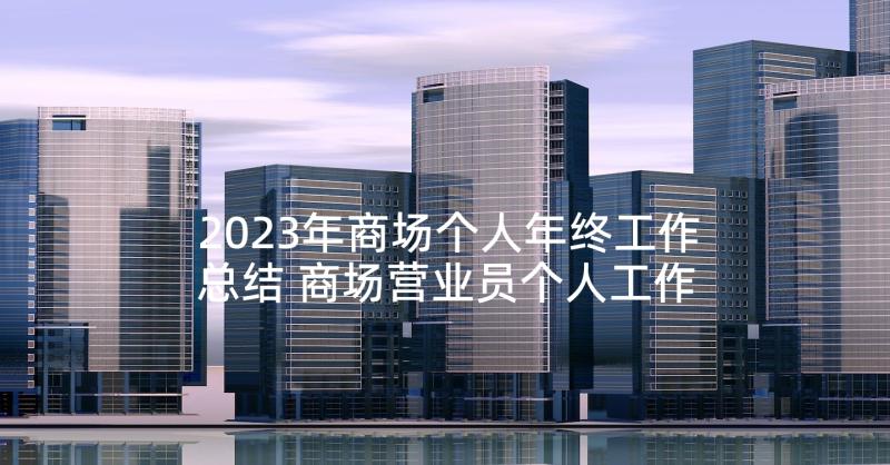 2023年商场个人年终工作总结 商场营业员个人工作总结(通用7篇)