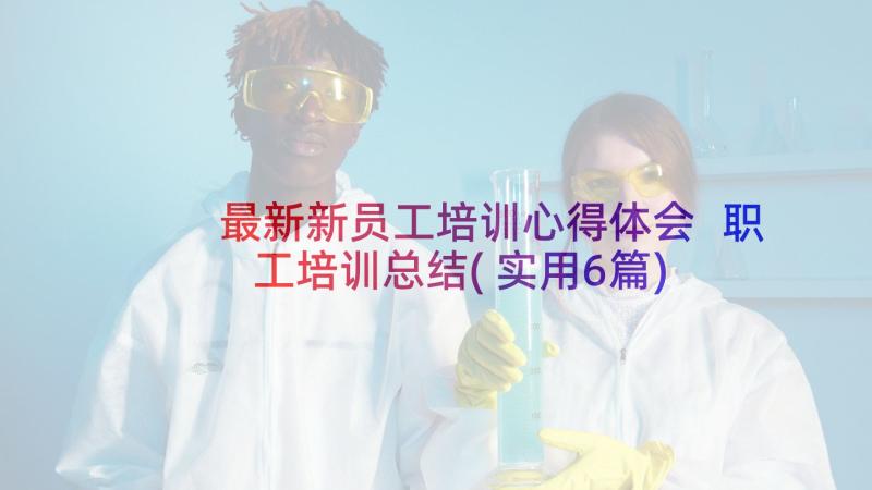 最新新员工培训心得体会 职工培训总结(实用6篇)