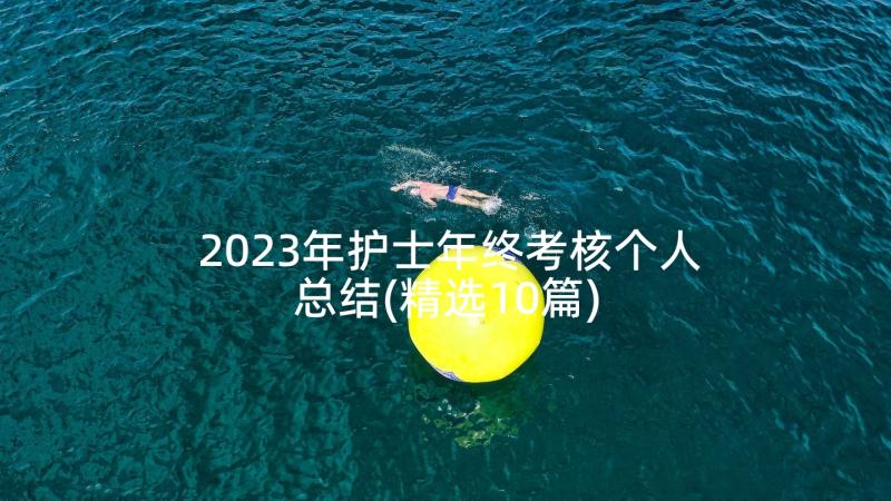 2023年护士年终考核个人总结(精选10篇)