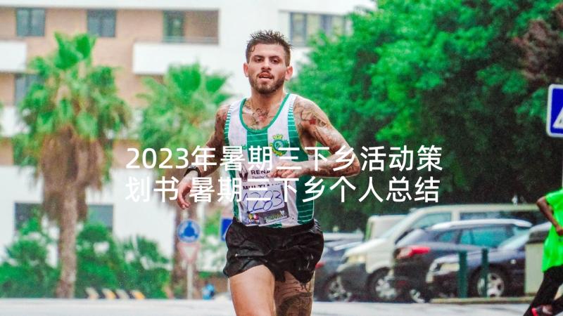 2023年暑期三下乡活动策划书 暑期三下乡个人总结(汇总5篇)