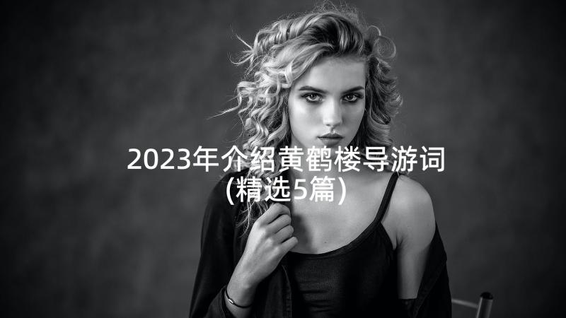 2023年介绍黄鹤楼导游词(精选5篇)