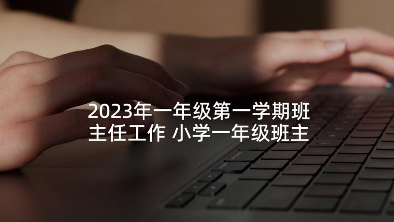 2023年一年级第一学期班主任工作 小学一年级班主任工作总结第一学期(通用5篇)