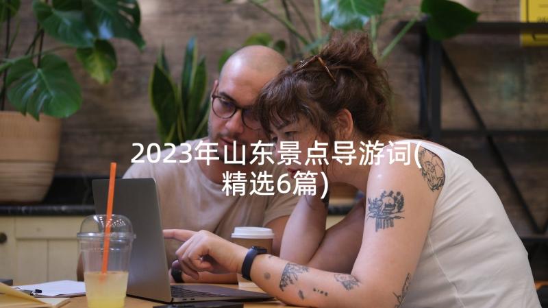 2023年山东景点导游词(精选6篇)