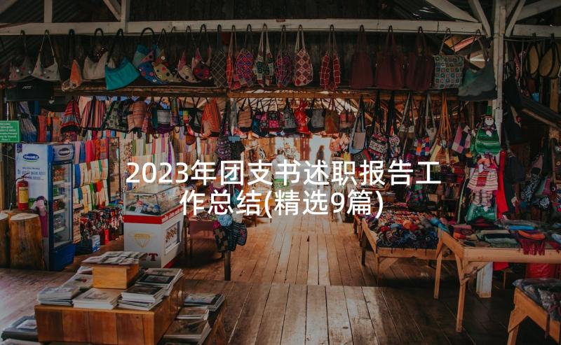 2023年团支书述职报告工作总结(精选9篇)