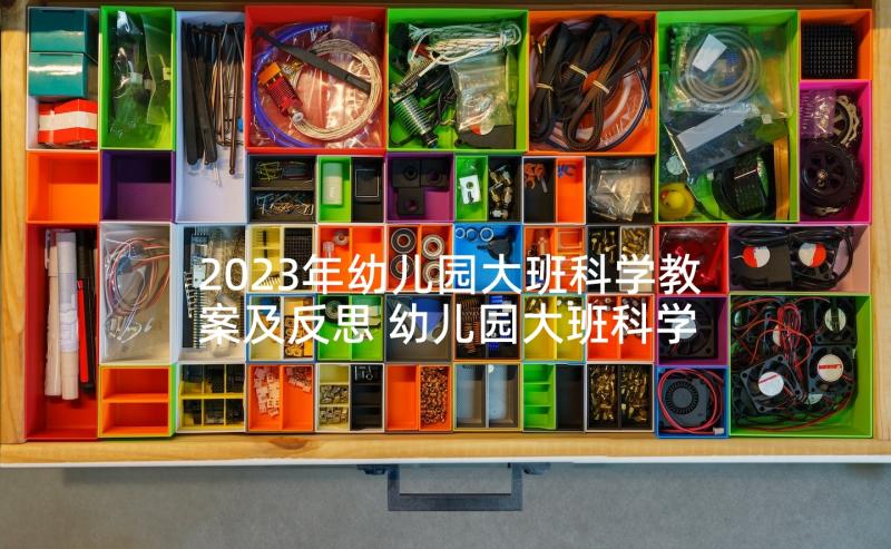 2023年幼儿园大班科学教案及反思 幼儿园大班科学教案(大全5篇)