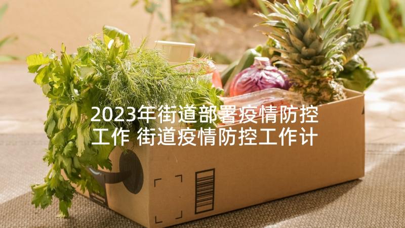 2023年街道部署疫情防控工作 街道疫情防控工作计划(汇总6篇)