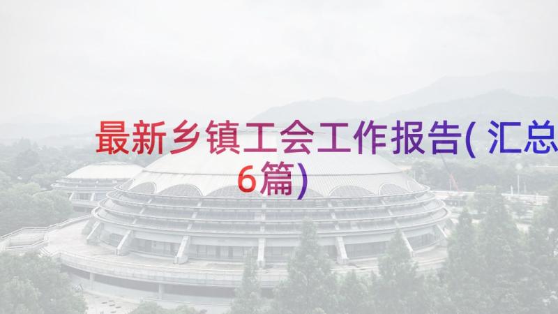 最新乡镇工会工作报告(汇总6篇)