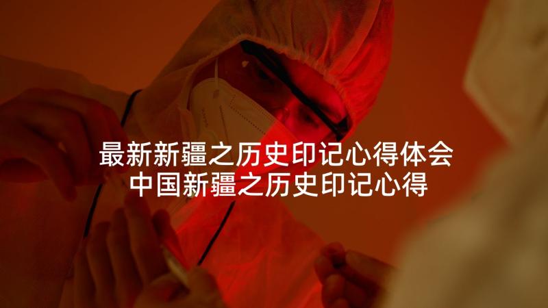 最新新疆之历史印记心得体会 中国新疆之历史印记心得体会(模板6篇)