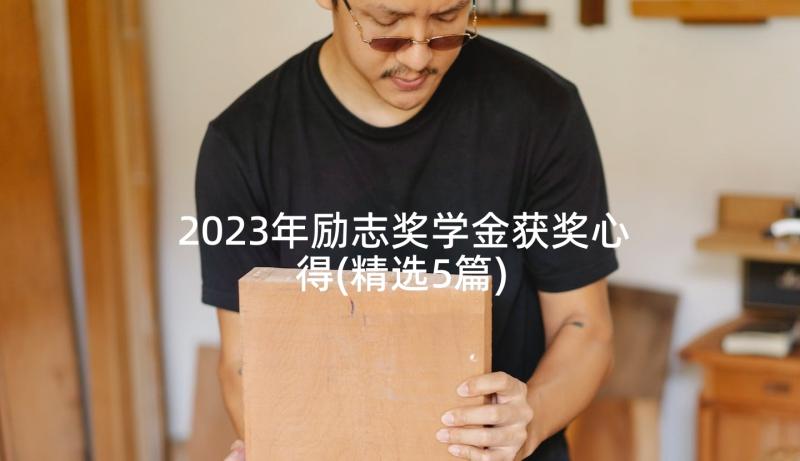 2023年励志奖学金获奖心得(精选5篇)