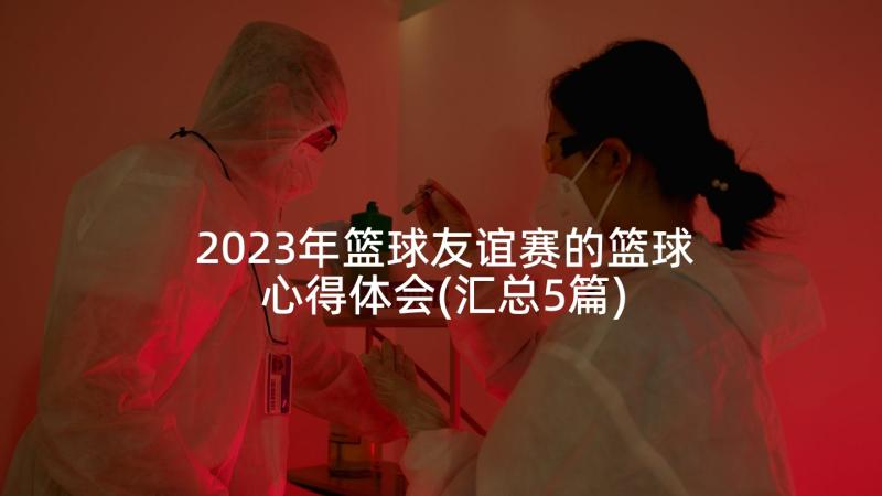 2023年篮球友谊赛的篮球心得体会(汇总5篇)