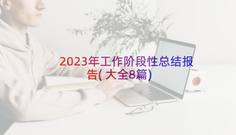 2023年工作阶段性总结报告(大全8篇)