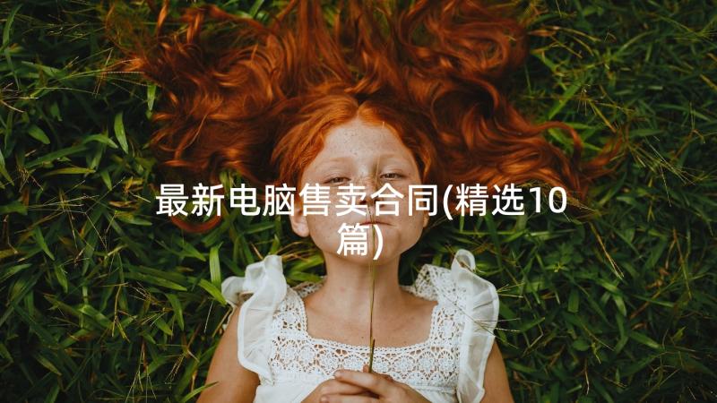 最新电脑售卖合同(精选10篇)