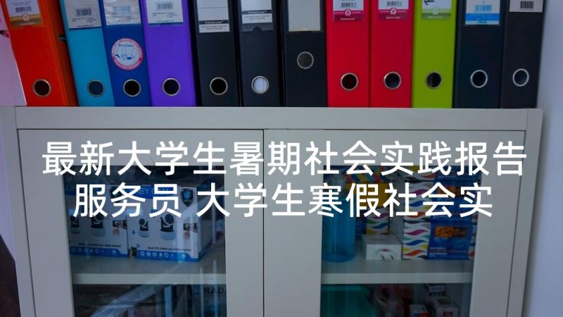 最新大学生暑期社会实践报告服务员 大学生寒假社会实践报告餐厅服务员(精选9篇)