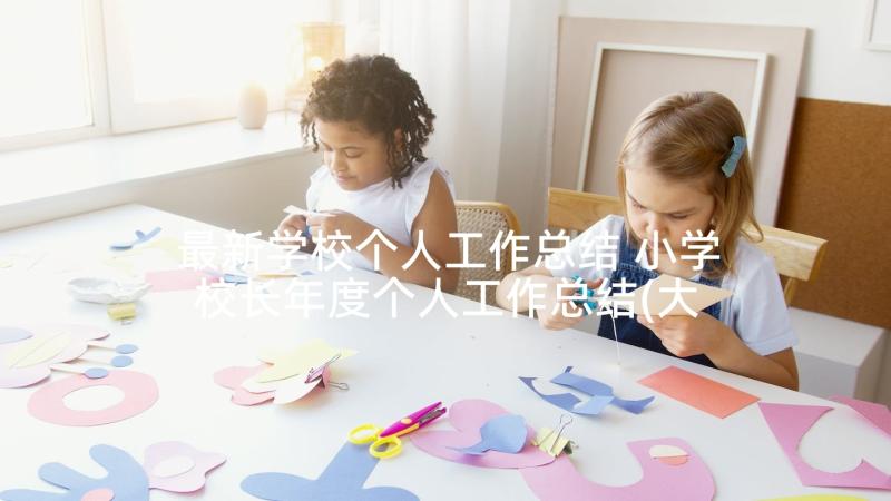 最新学校个人工作总结 小学校长年度个人工作总结(大全6篇)