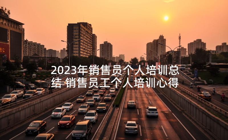 2023年销售员个人培训总结 销售员工个人培训心得总结(精选5篇)