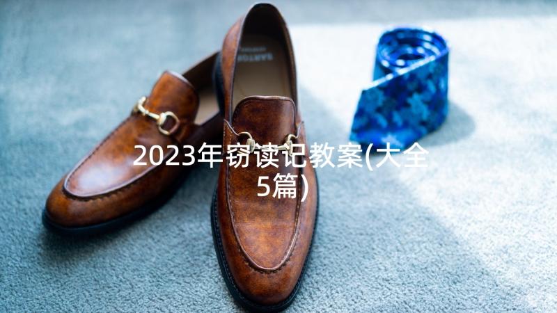 2023年窃读记教案(大全5篇)