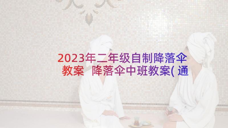 2023年二年级自制降落伞教案 降落伞中班教案(通用5篇)